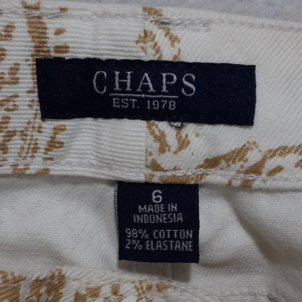 Chaps size 6 capri jeans * - Picture 2 of 16